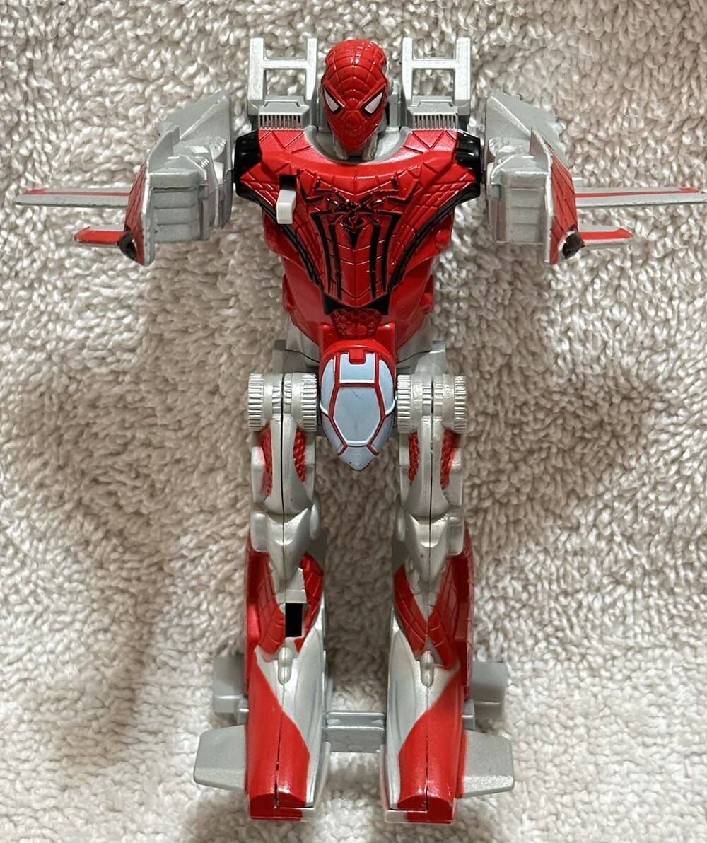 F14 Marvel Amazing Spider-Man Flip and Attack Spider Jet toy figure Hasbro 2012